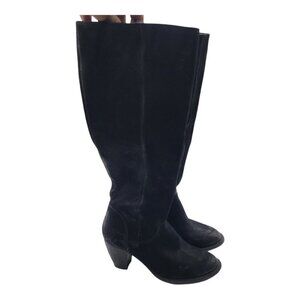 wirlwind High boots steve by steve madden Womens Black Suede Sz 7.5
